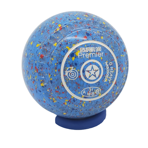 Super 10 Size 1 Dark Blue/Blue Ship logo - Dimple (copy)
