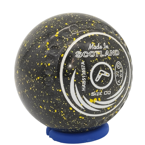 SRV Size 00 Black/Yellow Half Pipe Grip