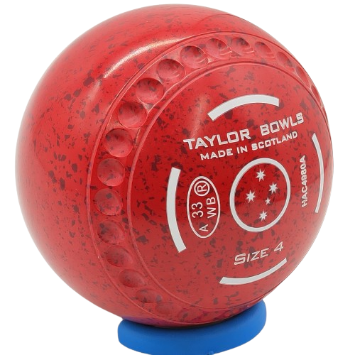 Taylor SR Redline Size 4 Red-Maroon Half Pipe Grip