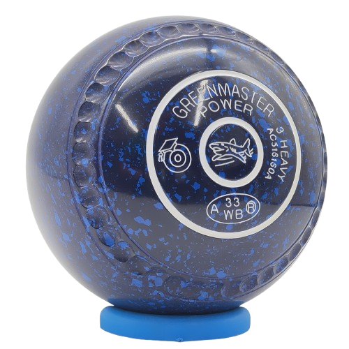 Greenmaster Power Size 3 Dark Blue / Blue Dimple Grip