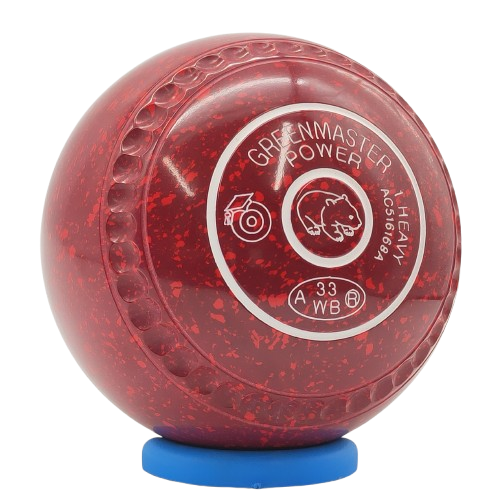 Greenmaster Power Size 1 Maroon Red Dimple Grip