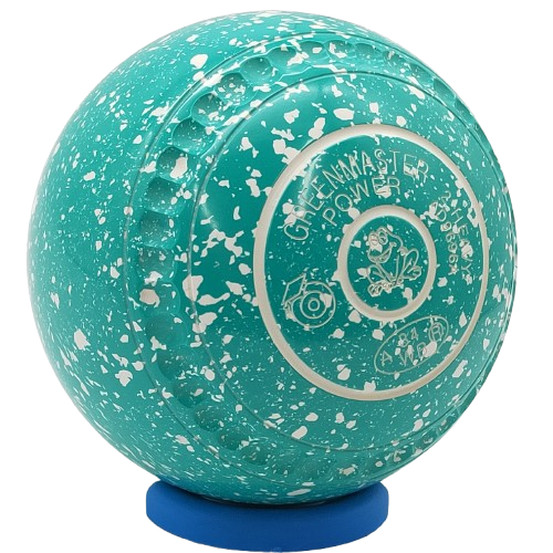 Greenmaster Power Size 2 Mint-White with full 40 Dimple Grip