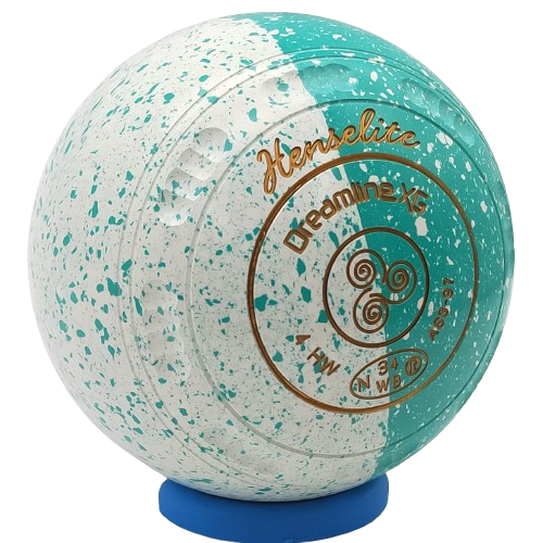 Henselite Dreamline XG Size 4 Duo Peppermint with the NEW " X " Grip