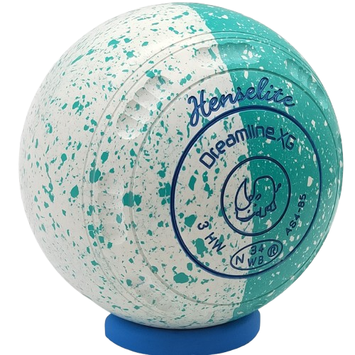 Henselite Dreamline XG Size 3 Duo Peppermint with the NEW " X " Grip