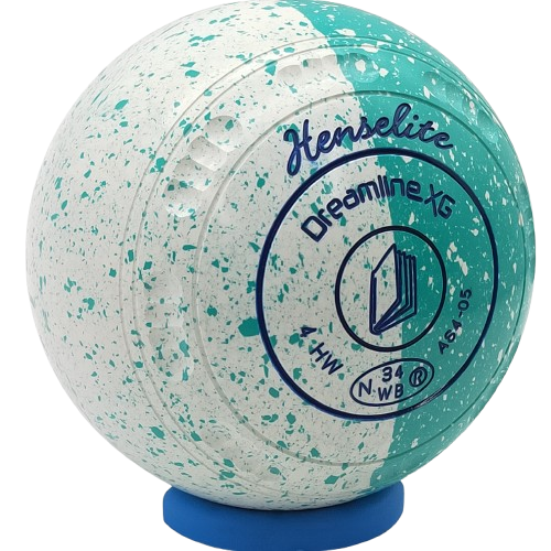 Henselite Dreamline XG Size 4 Duo Peppermint with the NEW " X " Grip