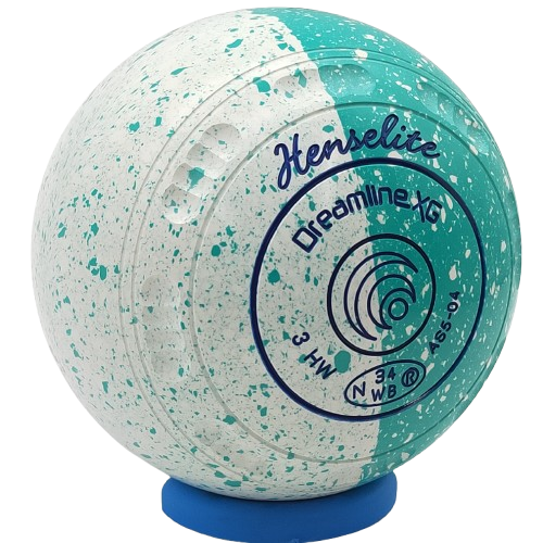 Henselite Dreamline XG Size 3 Duo Peppermint with the NEW " X " Grip