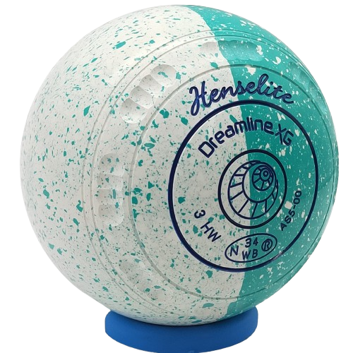 Henselite Dreamline XG Size 3 Duo Peppermint with the NEW " X " Grip