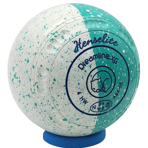 Henselite Dreamline XG Size 4 Duo Peppermint with the NEW " X " Grip