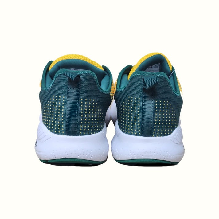 Utopia Green & Gold Men's Shoes - No Ordinary Bowls Shoe