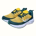 Utopia Green & Gold Men's Shoes - No Ordinary Bowls Shoe