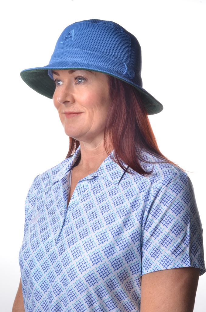 Hunter Sky Mesh Lawn Bowls Bucket Hat