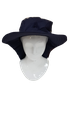 [304BLK] Hunter Ventilated Wide Brim Legionnair Lawn Bowls Hat (Black)