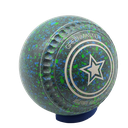 Greenmaster Super 10 Size 0 Iced Lime Star Logo - Dimpled