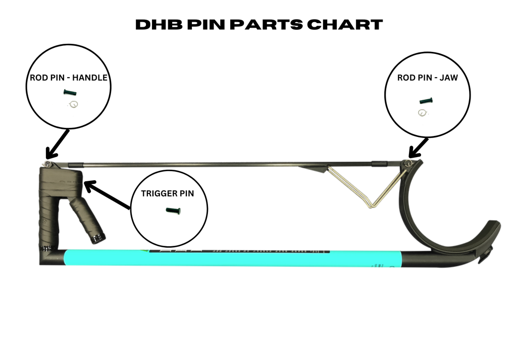 DHB Rod Pin & Clip- Jaw