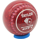 Taylor GTR Size 4 Maroon-Red Half Pipe Grip