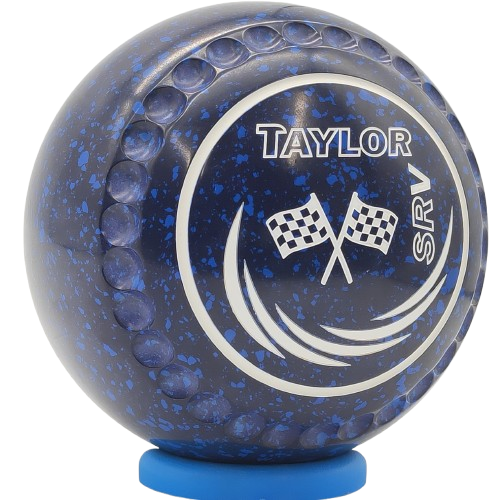 Taylor SRV Size 4 Dark Blue / Blue Half Pipe Grip