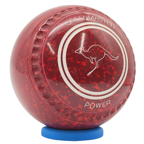 Greenmaster Power Size 4 Maroon / Red Dimple Grip