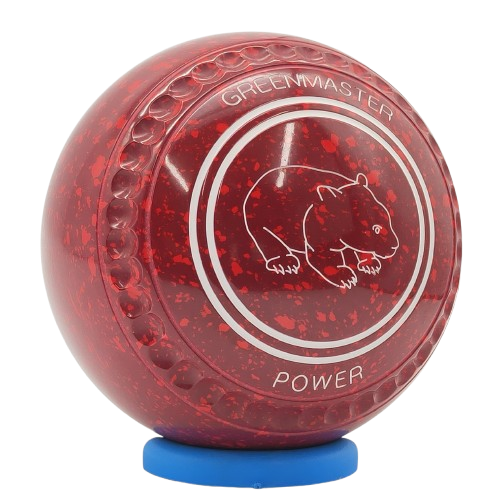 Greenmaster Power Size 1 Maroon Red Dimple Grip