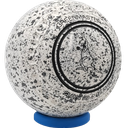 Greenmaster Super 10 Premier Size 4 White-Steel with full 40 Dimple Grip