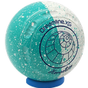 Henselite Dreamline XG Size 3 Duo Peppermint with the NEW " X " Grip