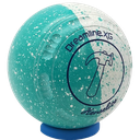 Henselite Dreamline XG Size 4 Duo Peppermint with the NEW " X " Grip