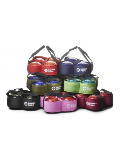 Drakes Pride 4 Bowl Lawn Bowls Carry Sling