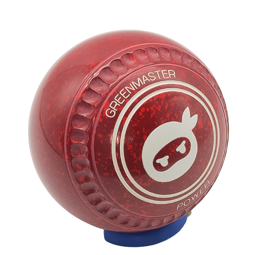 [POW1AB506650AZXST31] Greenmaster Power Size 1 Red/Maroon Ninja Logo - Dimpled