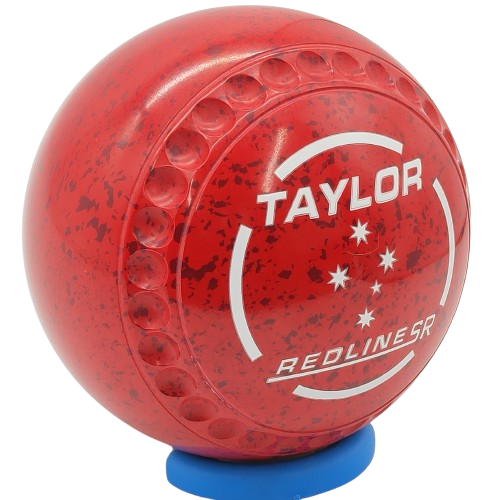 [SR4HAC4980A-48321-32504-250124-PP24616-SRST33] Taylor SR Redline Size 4 Red-Maroon Half Pipe Grip