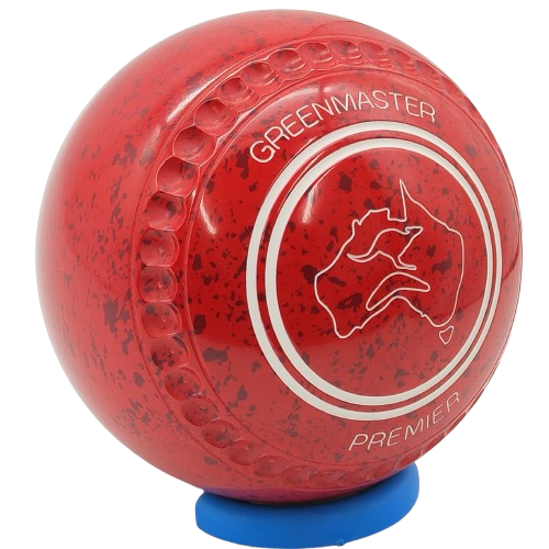 [PREM4AD516754A-48321-32504-250124-PP24616-PREMST33] Greenmaster Premier Size 4 Red-Maroon Grip