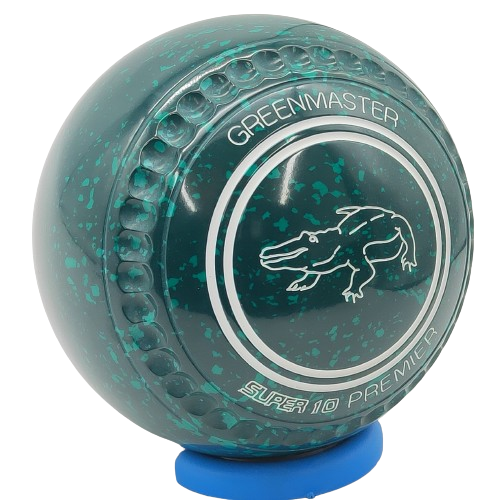 [SUP102AC515573A-48321-32504-250124-PP24616-SUP10ST33MC] Greenmaster Super 10 Premier Size 2 Dark Green-Green Grip