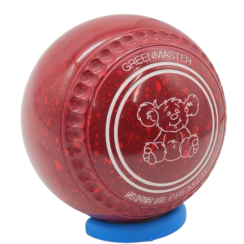 [SUP100AC515629A-48321-32504-250124-PP24616-SUP10ST33MC] Greenmaster Super 10 Premier Size 0 Maroon-Red Grip