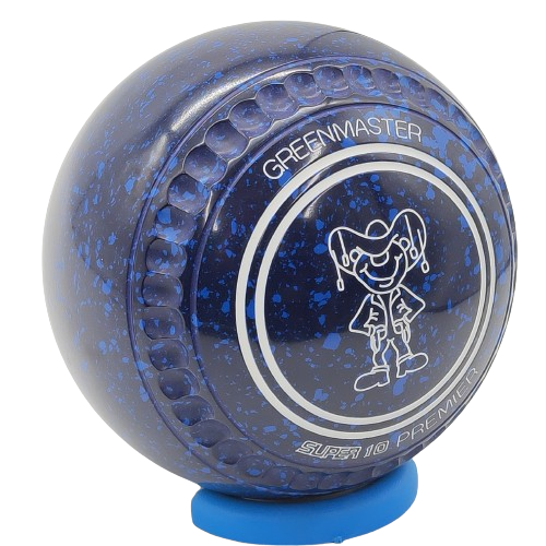 [SUP101AC515504A-48321-32504-250124-PP24616-SUP10ST33MC] Greenmaster Super 10 Premier Size 1 Dark Blue-Blue Grip