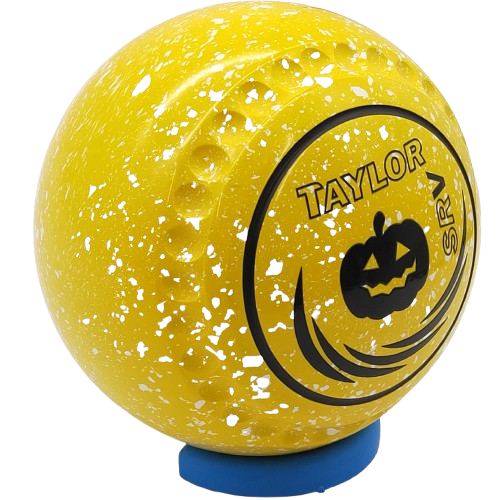 [SRV2HAD2209A-49906-33771-211024-PP241020-SRVST33] Taylor SRV Lawn Bowls Size 2 Yellow/White Grip