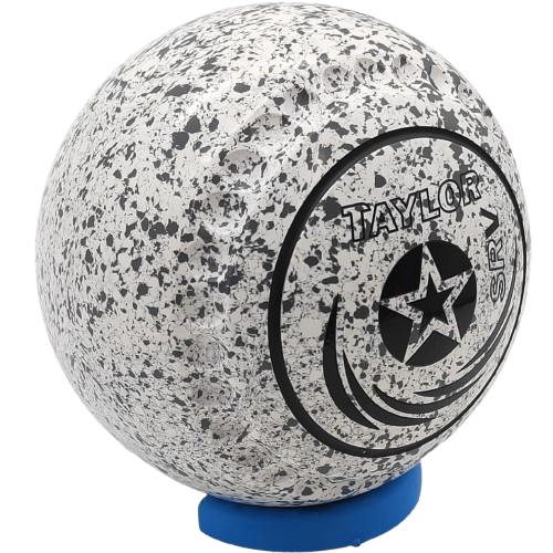 [SRV2HAD2345A-49906-33771-211024-PP241020-SRVST33] Taylor SRV Lawn Bowls Size 2 White/Grey Grip