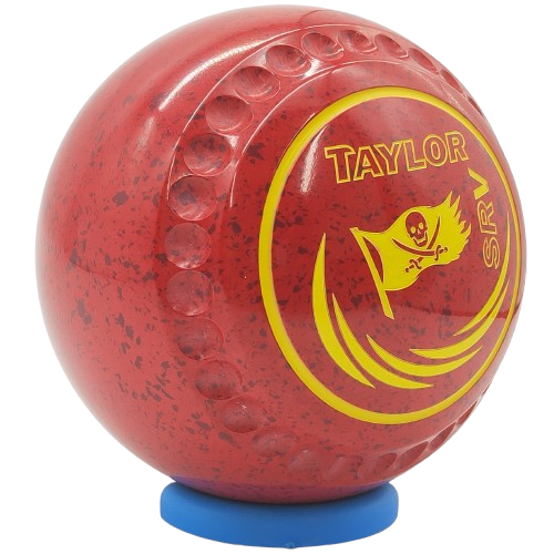 [SRV3HAD2544A-50043-33985-281124-PP241213-SRVST33MC] Taylor SRV Size 3 Red/Maroon Half Pipe Grip