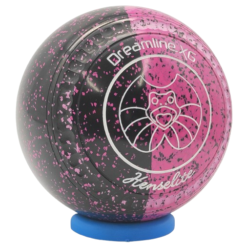 [XG4AP8-77-50075-5010589-111224-XGDuoST34] Henselite Dreamline XG Black Rose Duo Size 4 with " C Grip " - The Enhanced Grip