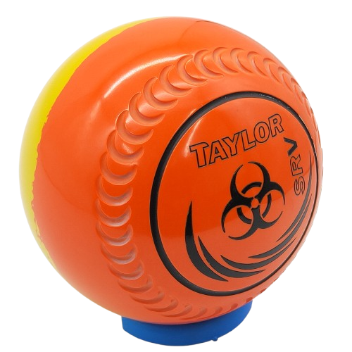 [SRV2HAD1186A-49741-3343-28824-PP241213-SRVSplitST33] Taylor SRV Size 2 Orange / Yellow Split Grip