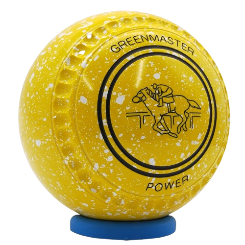 [POW3AC516164A-48321-32504-250124-PP241213-POWST33] Greenmaster Power Yellow / White Size 3 Dimple Grip