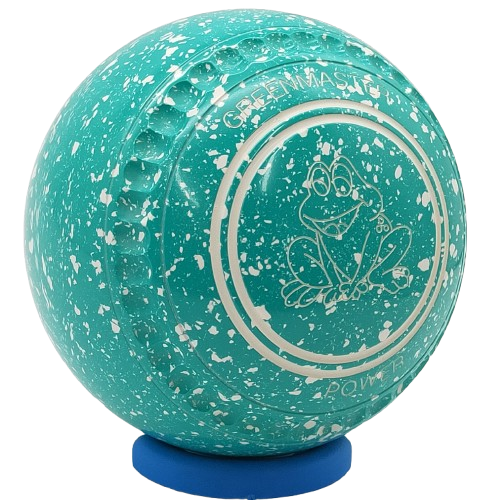 [POW2AD9696A-50465-PP250417-POWST34] Greenmaster Power Size 2 Mint-White with full 40 Dimple Grip
