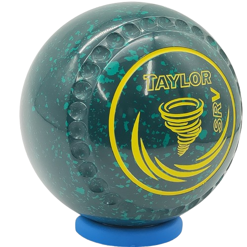 [SRV4HAD4202A-50468-PP250417-SRVST34] Taylor SRV Size 4 Dark Green - Green Half Pipe Grip