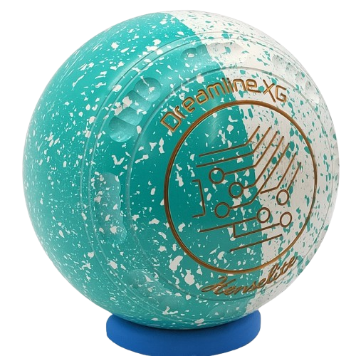 [XG2AS4-36-50510-PP25417-XGDuoST34] Henselite Dreamline XG Size 2 Duo Peppermint with the NEW " X " Grip