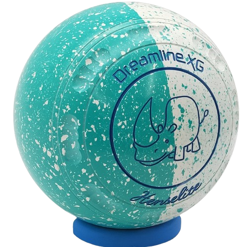 [XG3AS4-85-50510-PP25417-XGDuoST34] Henselite Dreamline XG Size 3 Duo Peppermint with the NEW " X " Grip