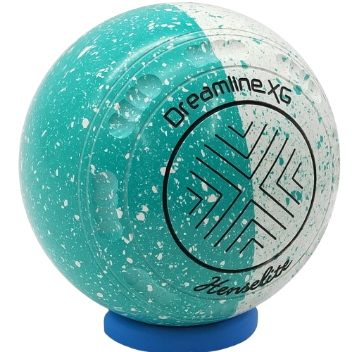 [XG3AS4-98-50510-PP25417-XGDuoST34] Henselite Dreamline XG Size 3 Duo Peppermint with the NEW " X " Grip