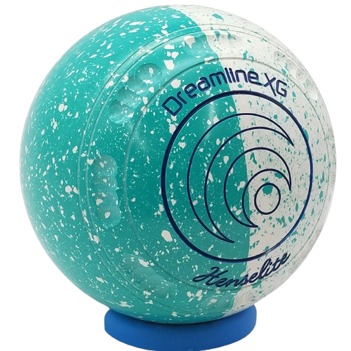 [XG3AS5-04-50510-PP25417-XGDuoST34] Henselite Dreamline XG Size 3 Duo Peppermint with the NEW " X " Grip