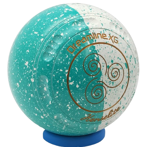 [XG4AS3-97-50510-PP25417-XGDuoST34] Henselite Dreamline XG Size 4 Duo Peppermint with the NEW " X " Grip
