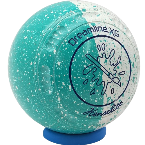 [XG4AS4-04-50510-PP25417-XGDuoST34] Henselite Dreamline XG Size 4 Duo Peppermint with the NEW " X " Grip