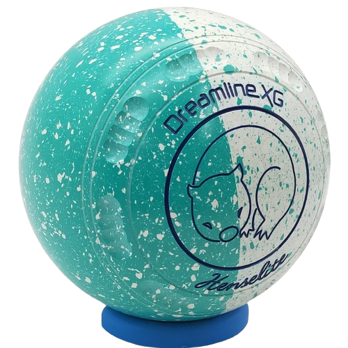 [XG4AS4-06-50510-PP25417-XGDuoST34] Henselite Dreamline XG Size 4 Duo Peppermint with the NEW " X " Grip