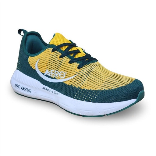 Utopia Green & Gold Men's Shoes - No Ordinary Bowls Shoe